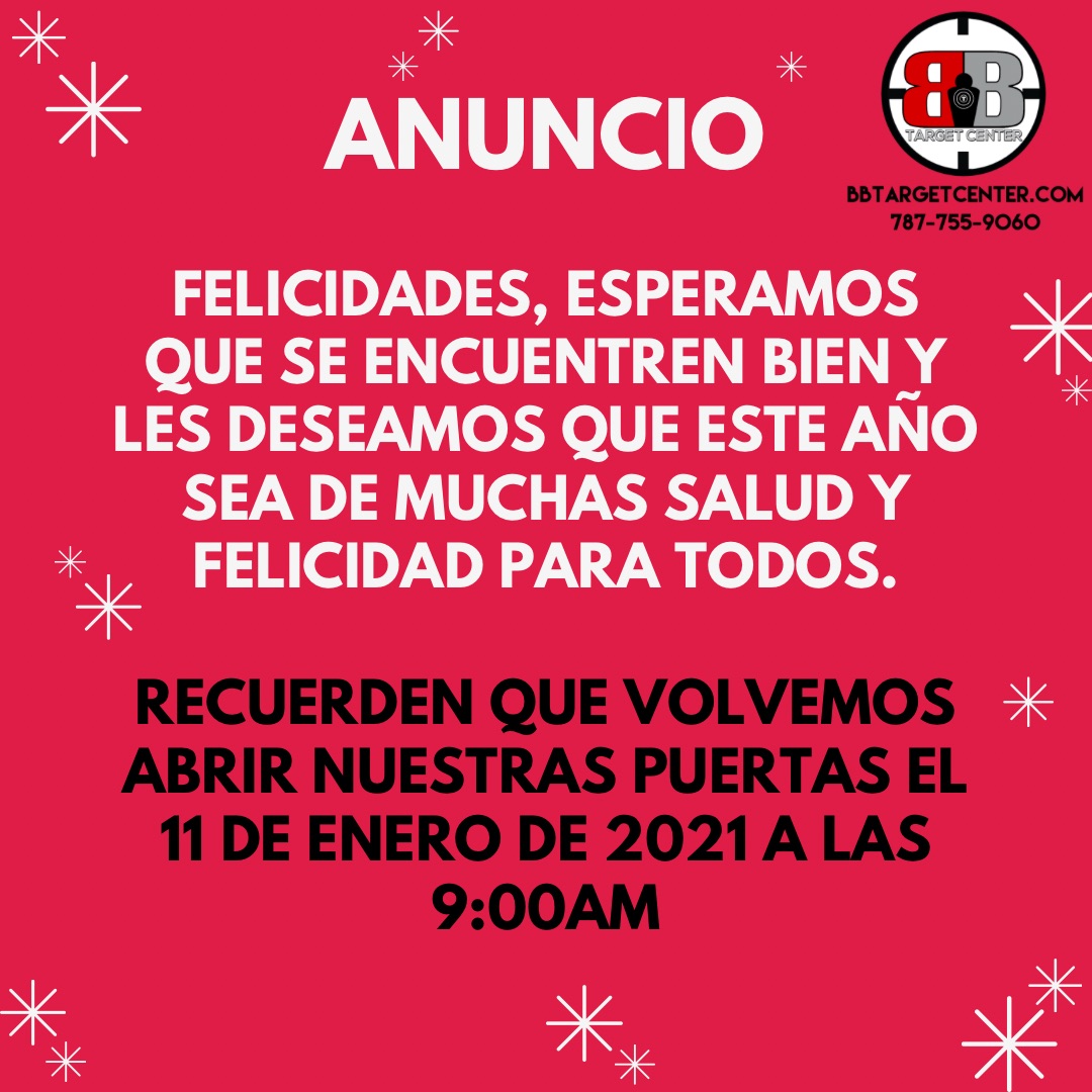 bbtargetcenter's tweet photo. ¡¡¡Recuerden que regresamos este próximo lunes 11 de enero de 2021!!! https://t.co/1bzt72KQAB