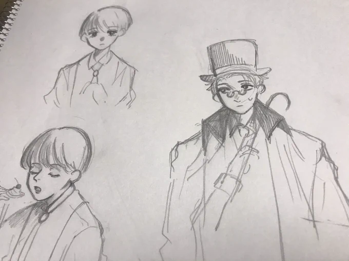 気に入ってたキャラデザの時の顔が再現できない問題悲しい 