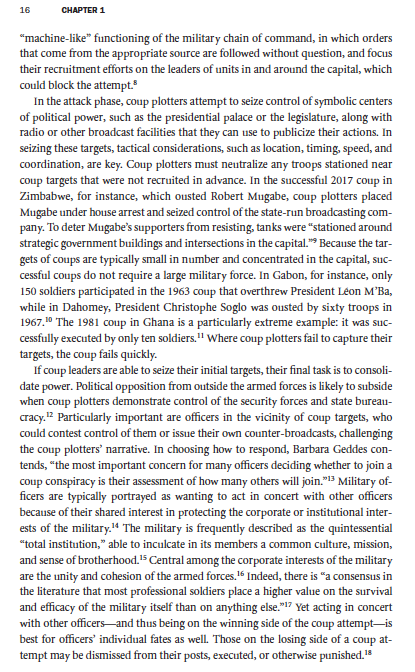 If you want to know more about how coups unfold, this excerpt my from  @CornellPress book, How to Prevent Coups, pp. 15-16, describes them:  4/x