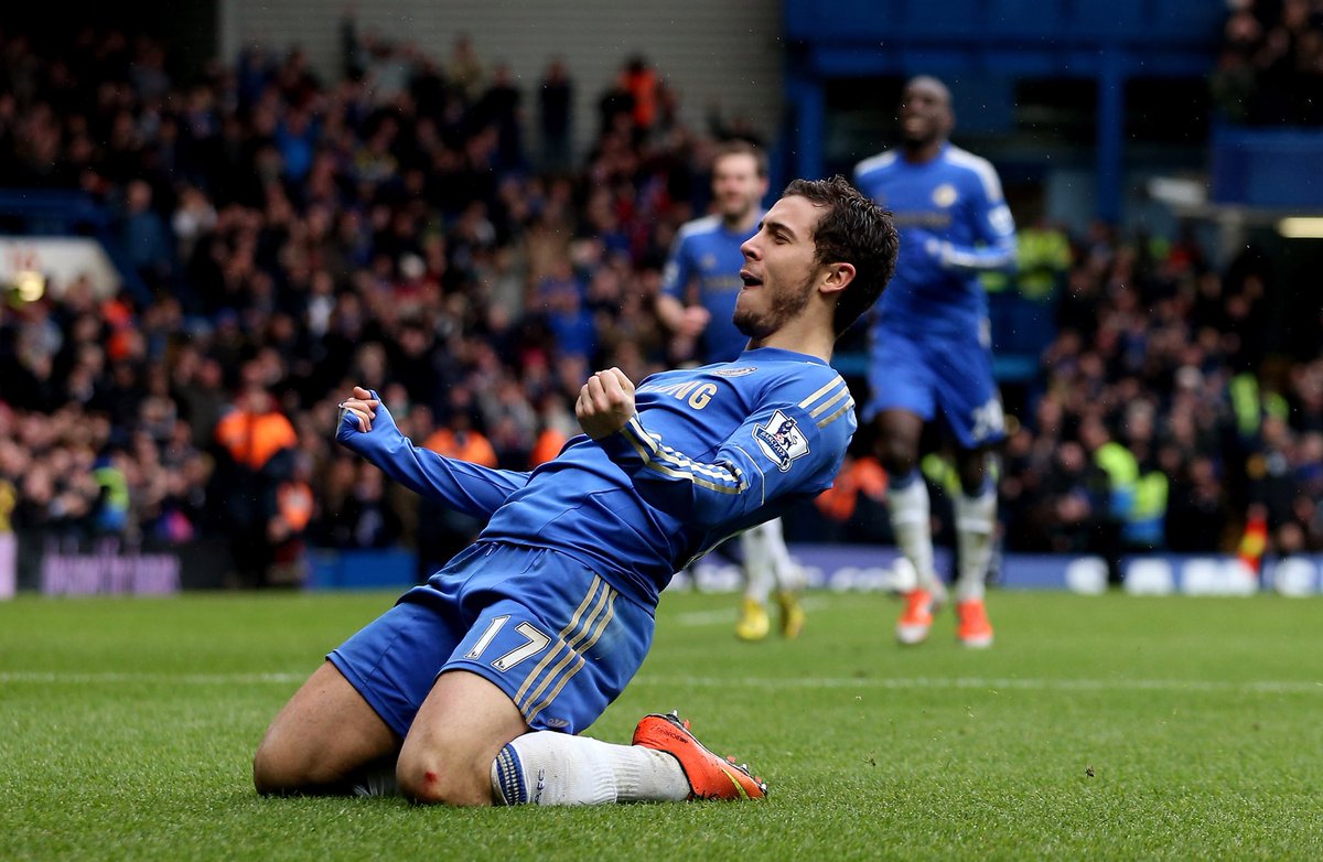 Hazard would have notable moments in the season including a long range strike at Stoke, a stoppage time equaliser v Sparta Prague to send Chelsea through in the Europa League, a MOTM display in a 2-0 win v West Ham and setting up Frank Lampard’s brace v Aston Villa.