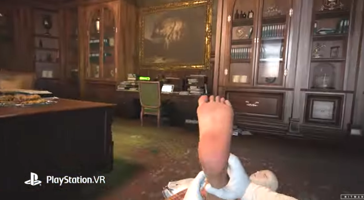 上的jorge jimenez 🙃："Finally, a VR about feet. / Twitter