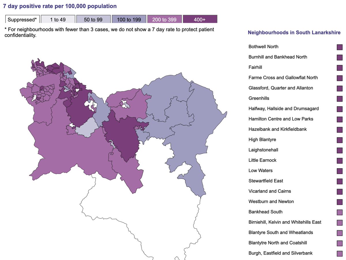 Now  @P_H_S_Official does already publish this data on its interactive dashboard ( https://public.tableau.com/profile/phs.covid.19#!/vizhome/COVID-19DailyDashboard_15960160643010/Overview).However, until recently, they had declined to publish the raw data behind the map due to concerns over patient confidentiality.Low numbers are now shown as white.