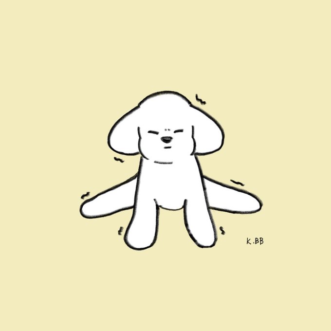 ビションフリーゼのtwitterイラスト検索結果 ビションフリーゼのtwitterイラスト検索結果