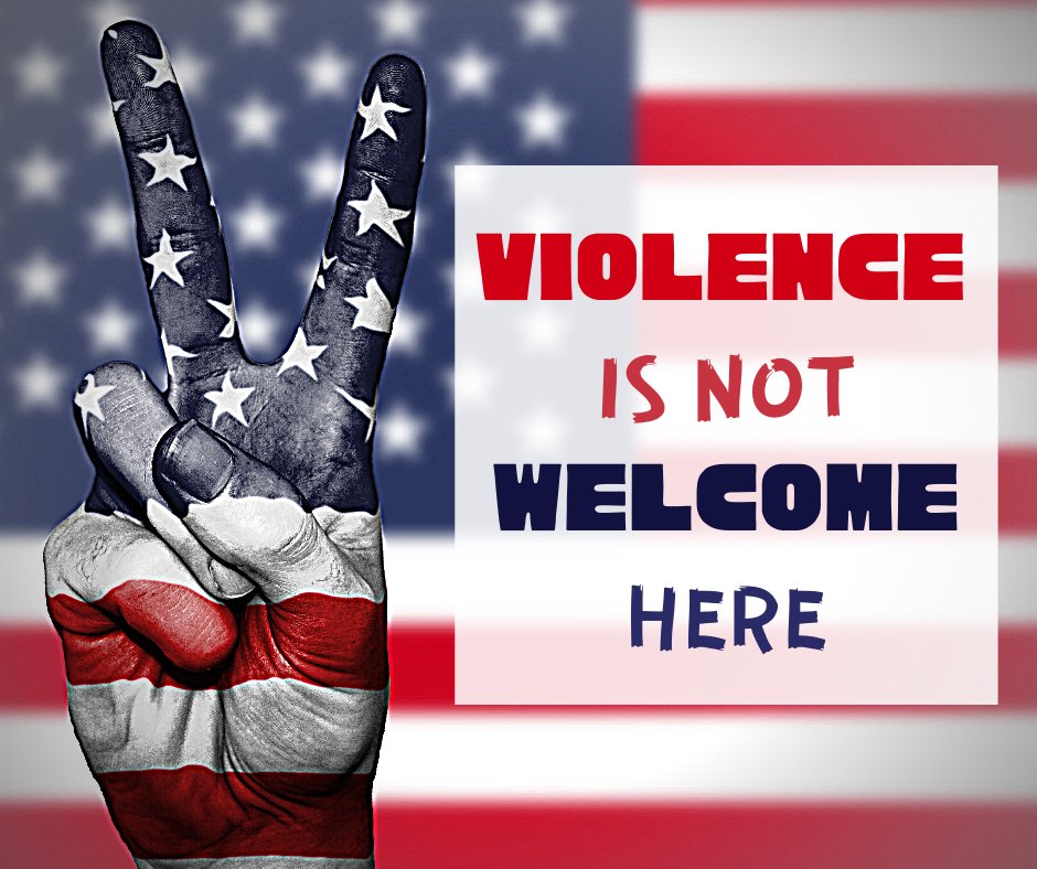 CureViolence's tweet photo. Violence is not welcome here. https://t.co/qCdS7Y1UbW