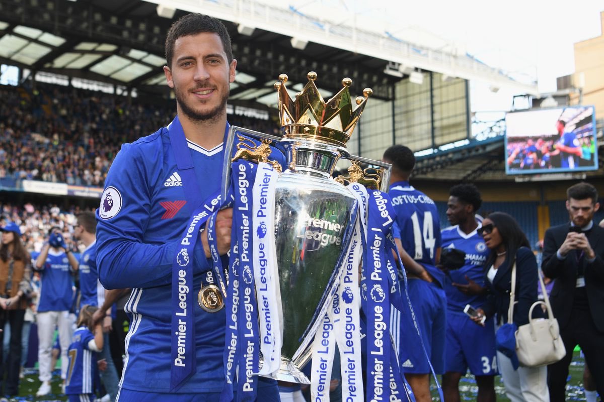 Eden Hazard 352 games110 goals92 assists2x Premier League2x Europa League1x FA Cup1x League CupA modern legend and the most talented player I’ve ever seen play for Chelsea football club. Thank you 