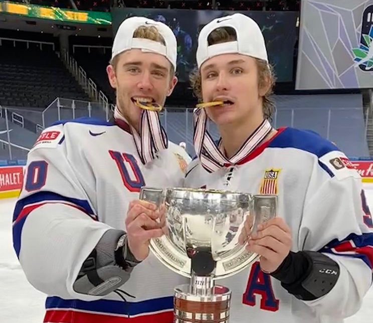 Three Stars from Day 10 of WJC: Knight, Zegras deliver gold to USA