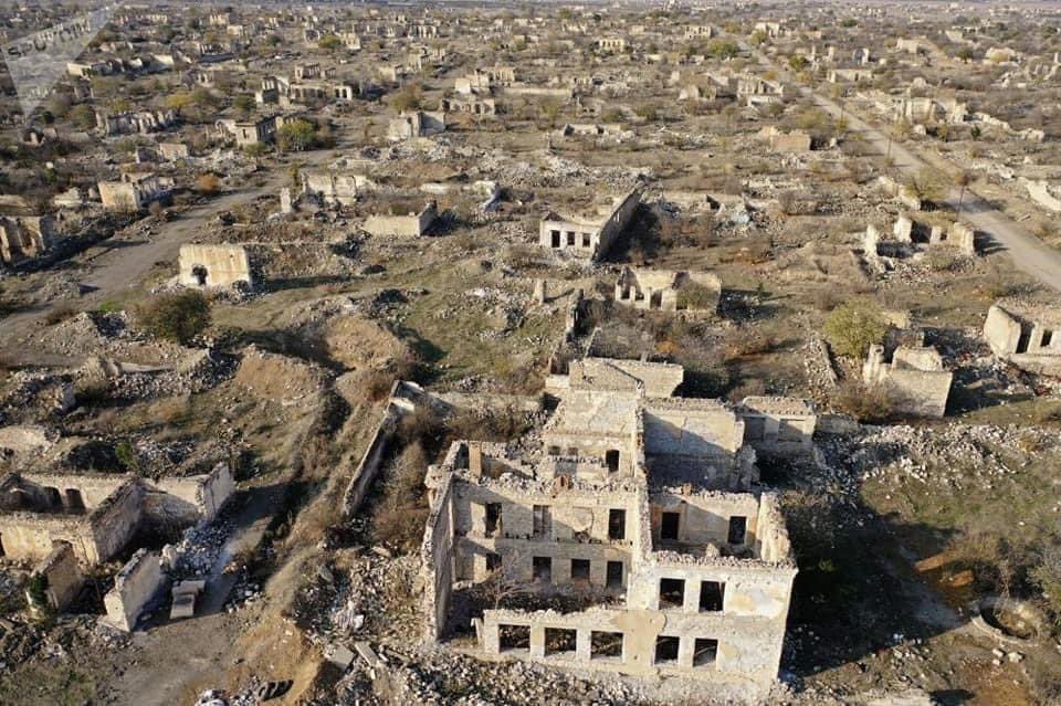 Parts of liberated #Aghdam, #Fuzuli and other #Azerbaijan’i cities, which were completely looted &amp; destroyed during their nearly 3-decade long occupation by #Armenia, will be kept as memorials &amp; open-air museums to showcase this outrageous #vandalism and #culturalgenocide