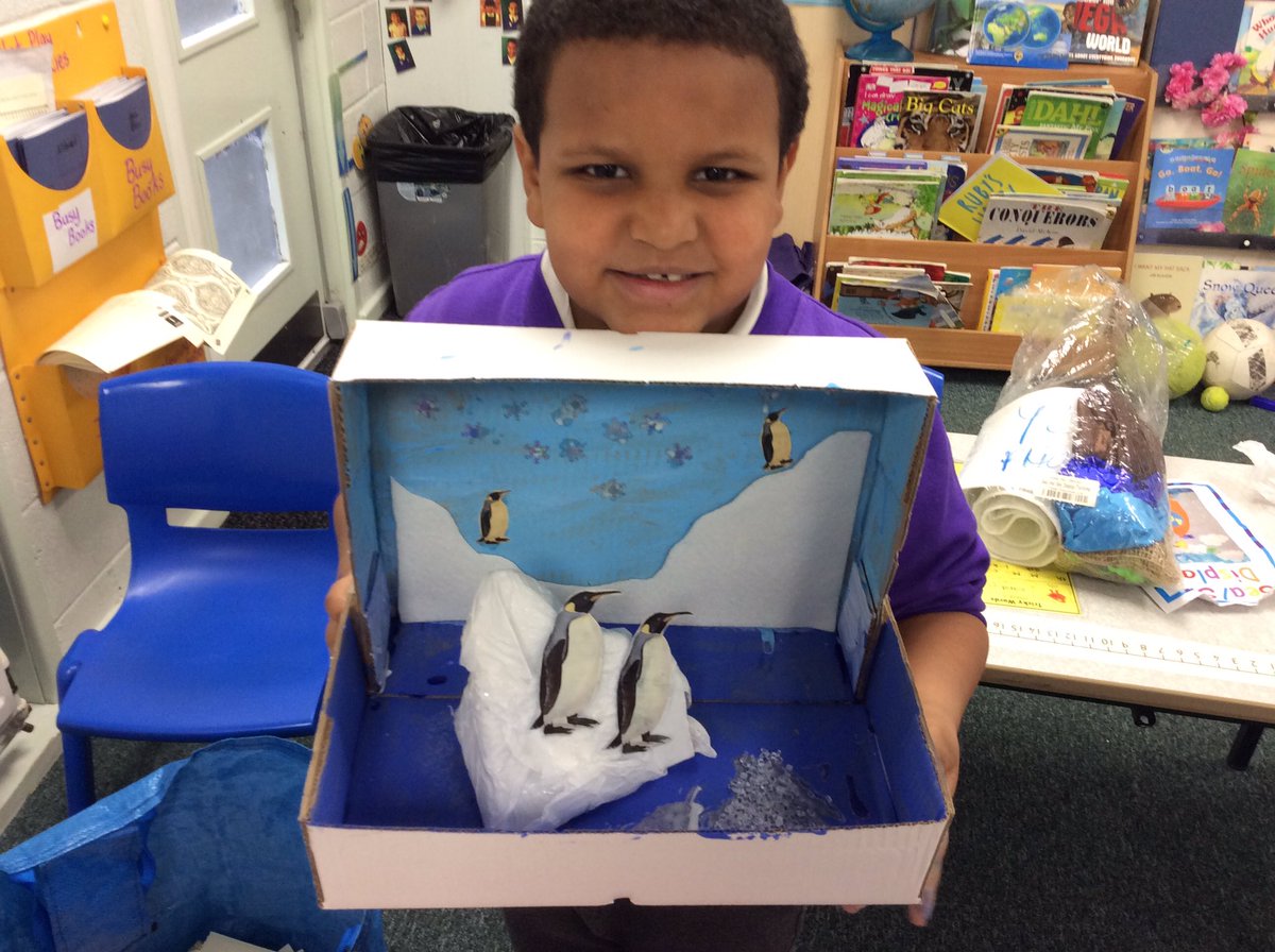 Today Year 2 created box habitats to show what they have learnt in Science. We had a lovely afternoon!