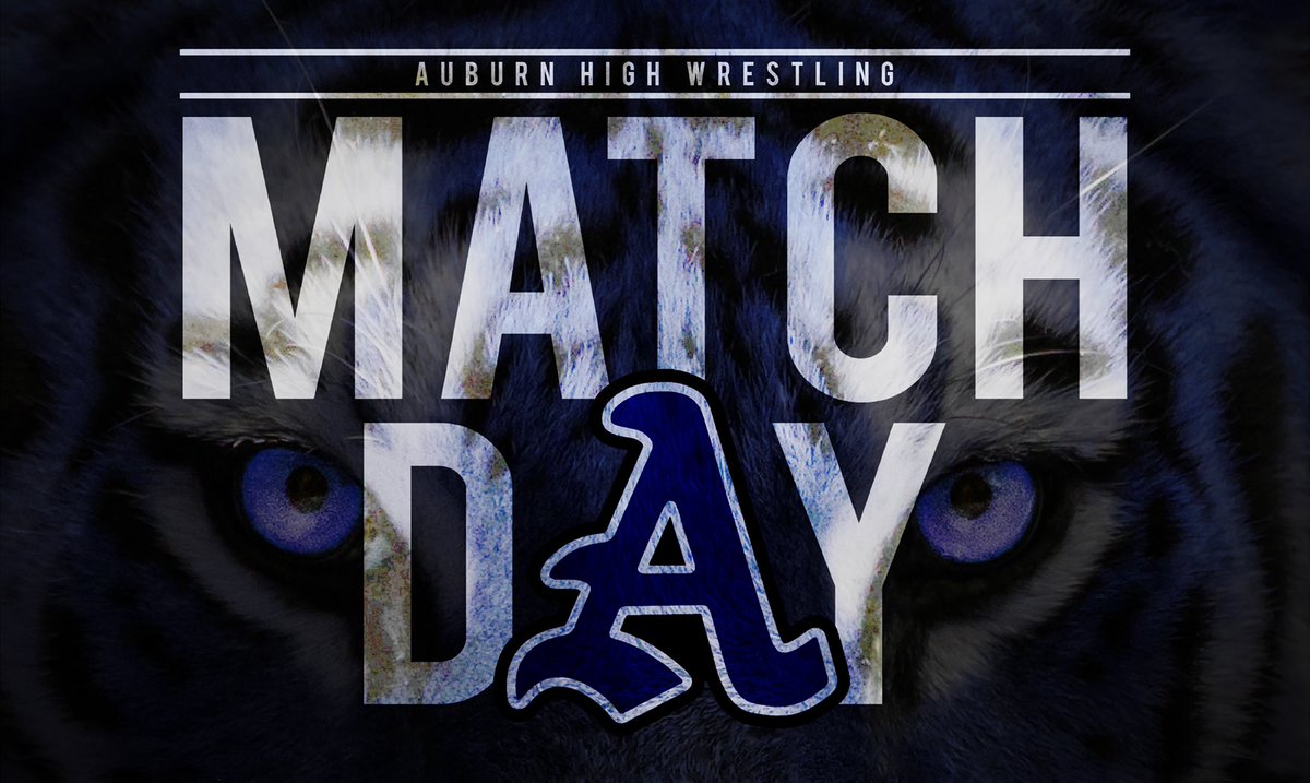 Auburn travels to Thompson today for the regional championship! Match starts at 5pm! #EarnIt #TakeIt #GoTigers @AHSAuburnTigers <a href="/AuburnJrHigh/">Auburn Jr. High</a> <a href="/ACSAthleticDept/">Auburn City Schools Athletics</a> <a href="/SeWrestle/">SEWrestle</a> <a href="/oanewspreps/">OA News Preps</a>