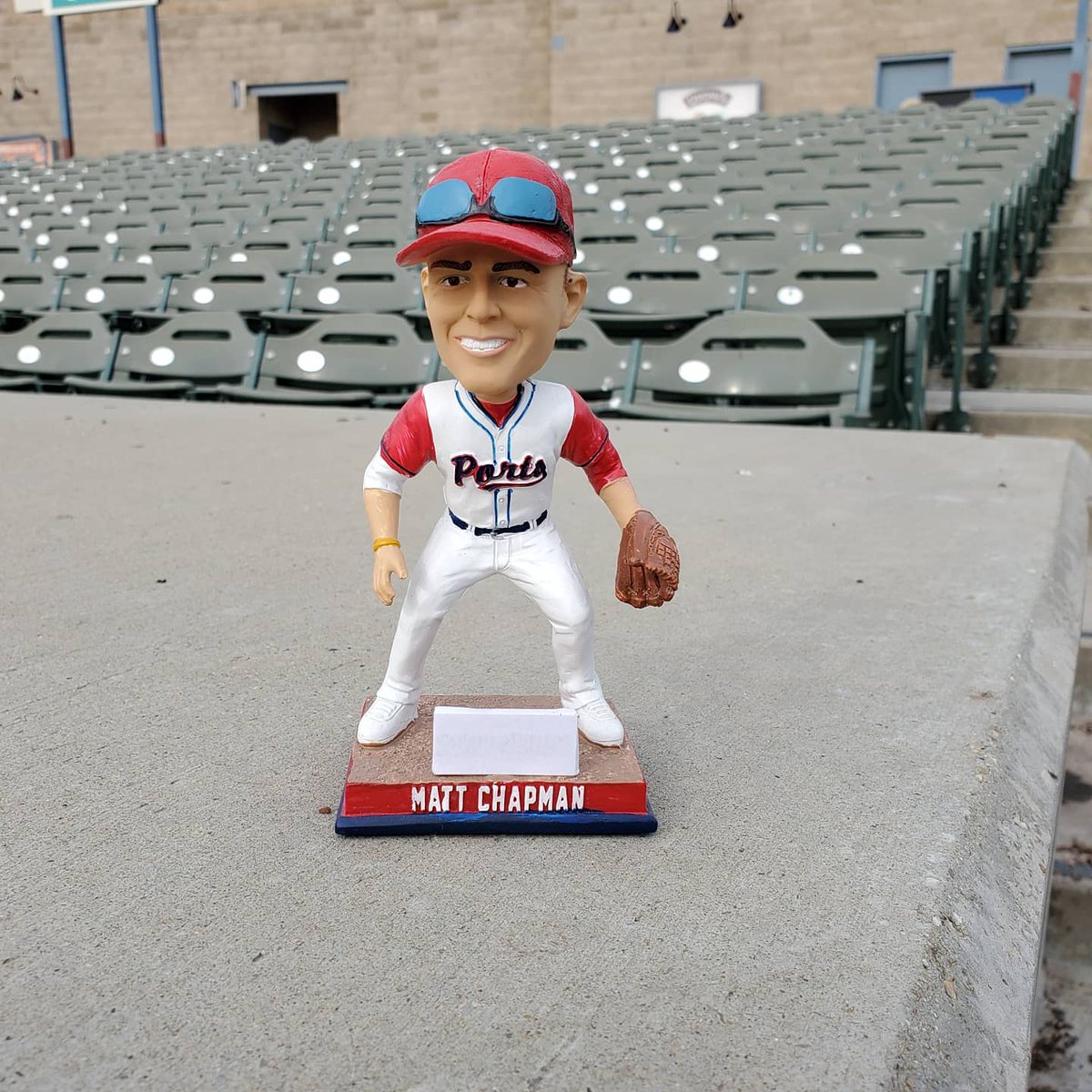 stocktonports's tweet image. 🚨Giveaway time!!🚨 
Retweet this post to be entered to win a @mattchap6 Bobblehead!! Winner will be picked tonight! #NationalBobbleheadDay