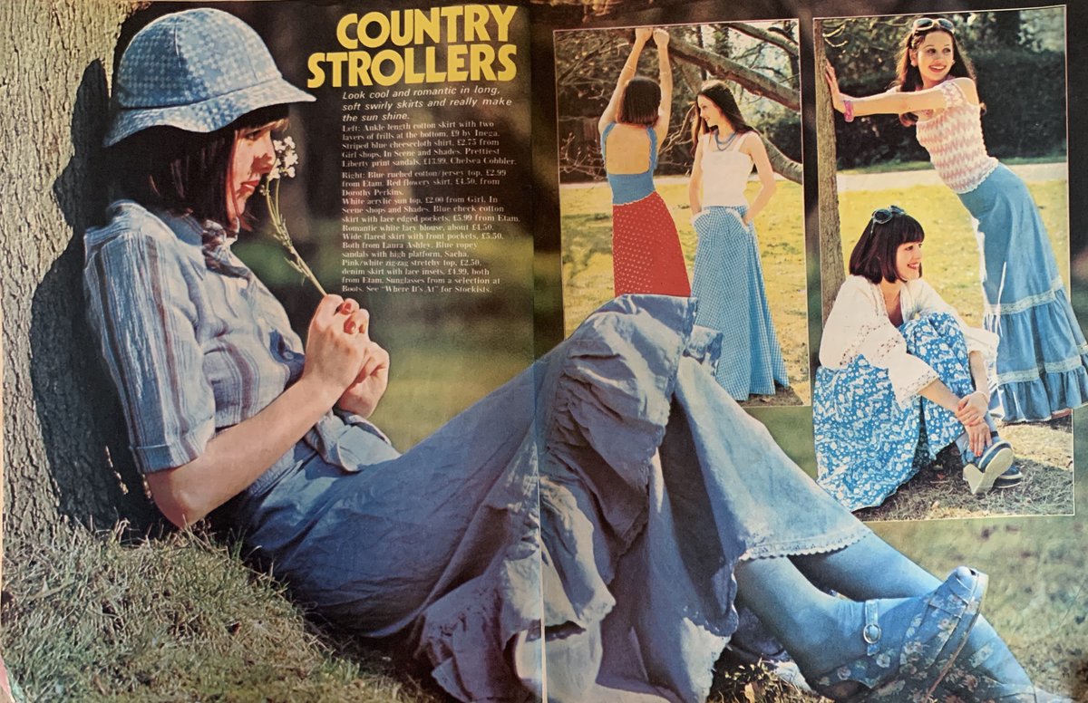 70s_fashion's tweet photo. Strolling down memory lane #1970s #fashion #pinkmagazine https://t.co/1QAM5fAHeH