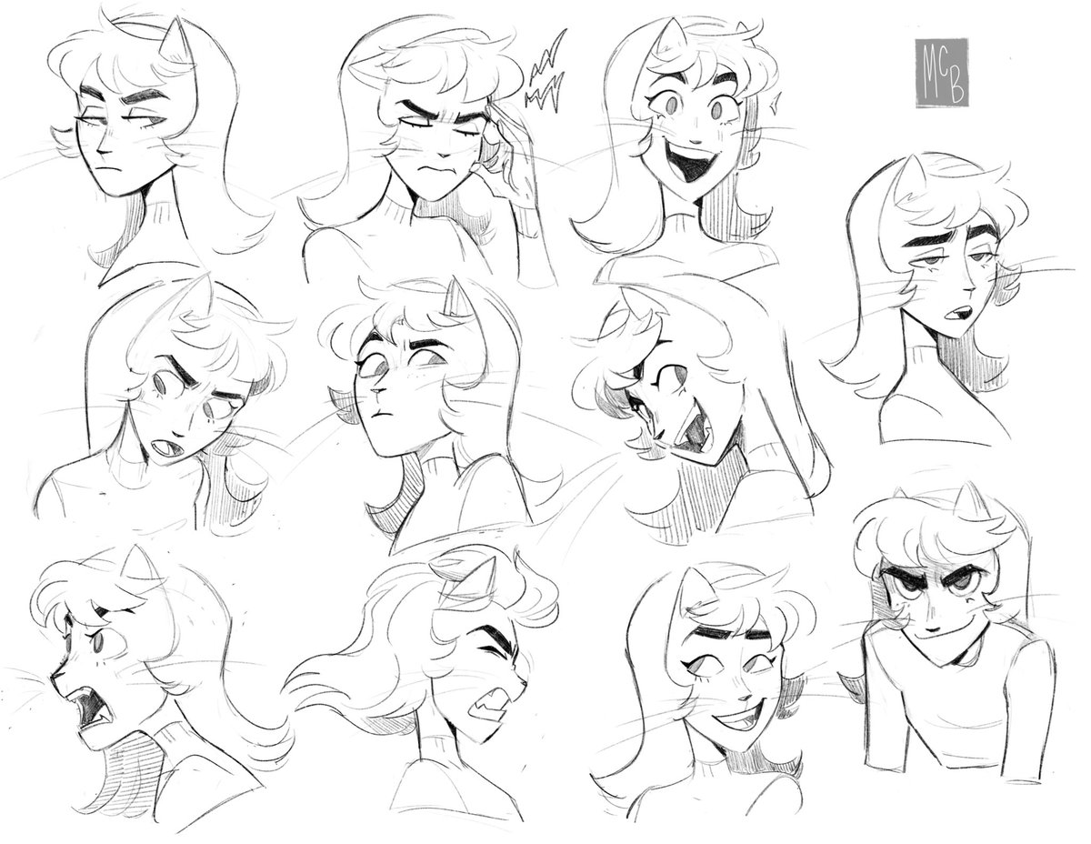 Kitty expression sheet 