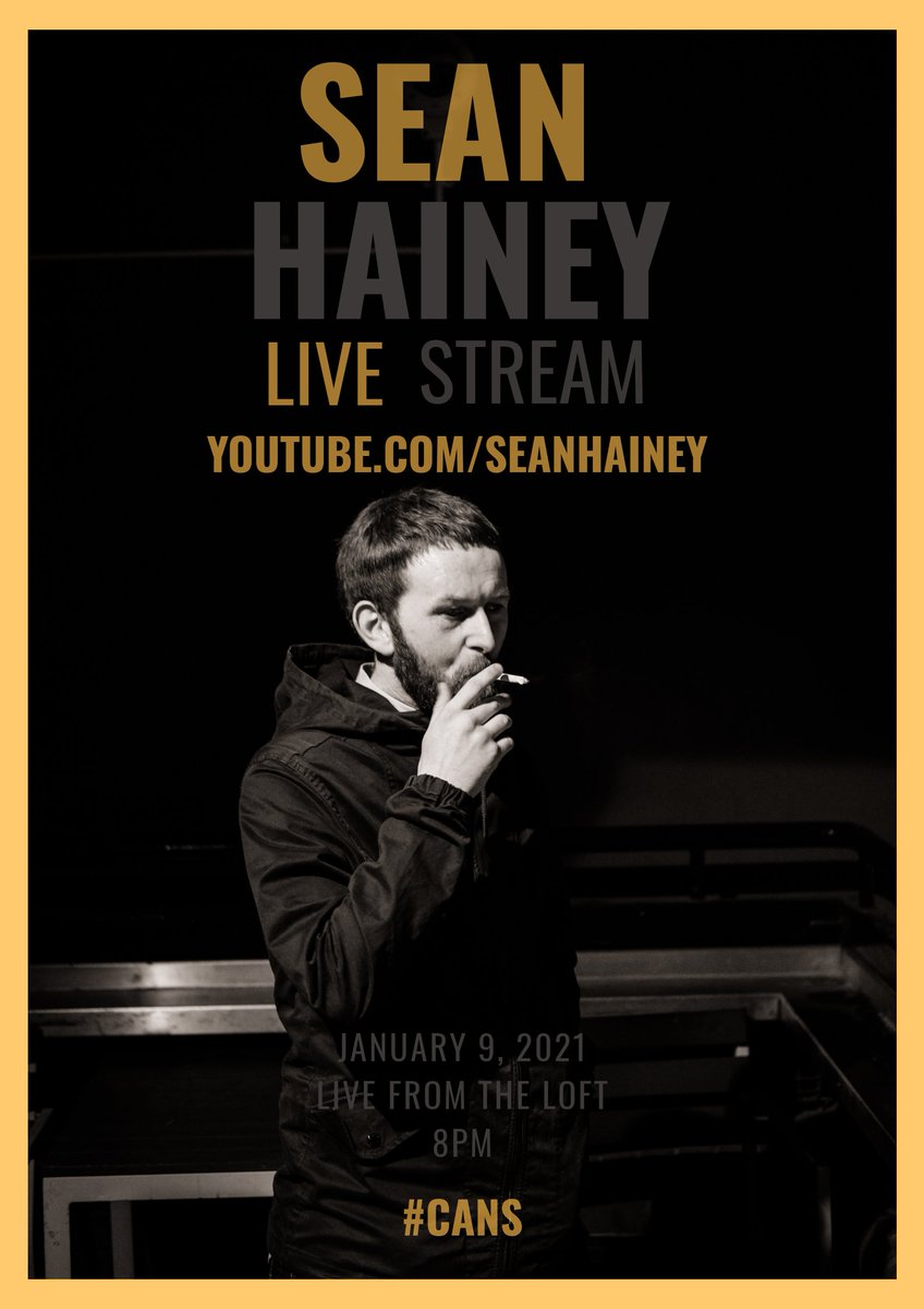 Sean will be live streaming over on #YouTube playing a mix of our very own tunes, with an array of covers. #indie #britpop and #rocknroll classics galore!