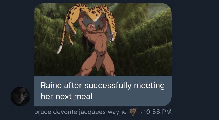 the way he never got his sword