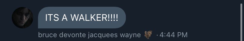 the way he never got his sword