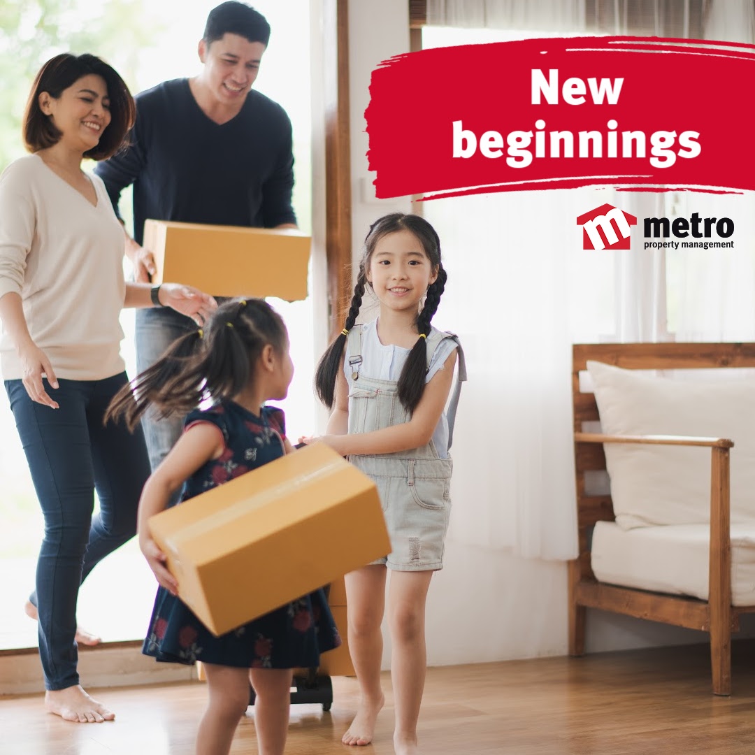 NEW BEGINNINGS: New year, new home? It’s never too late to start afresh. With the support of the MetroPM team, we can lead you towards the new beginning you’ve been imagining. Find the property of your dreams here: bit.ly/3lxi3eF #MetroPM #WeArePropertyManagment