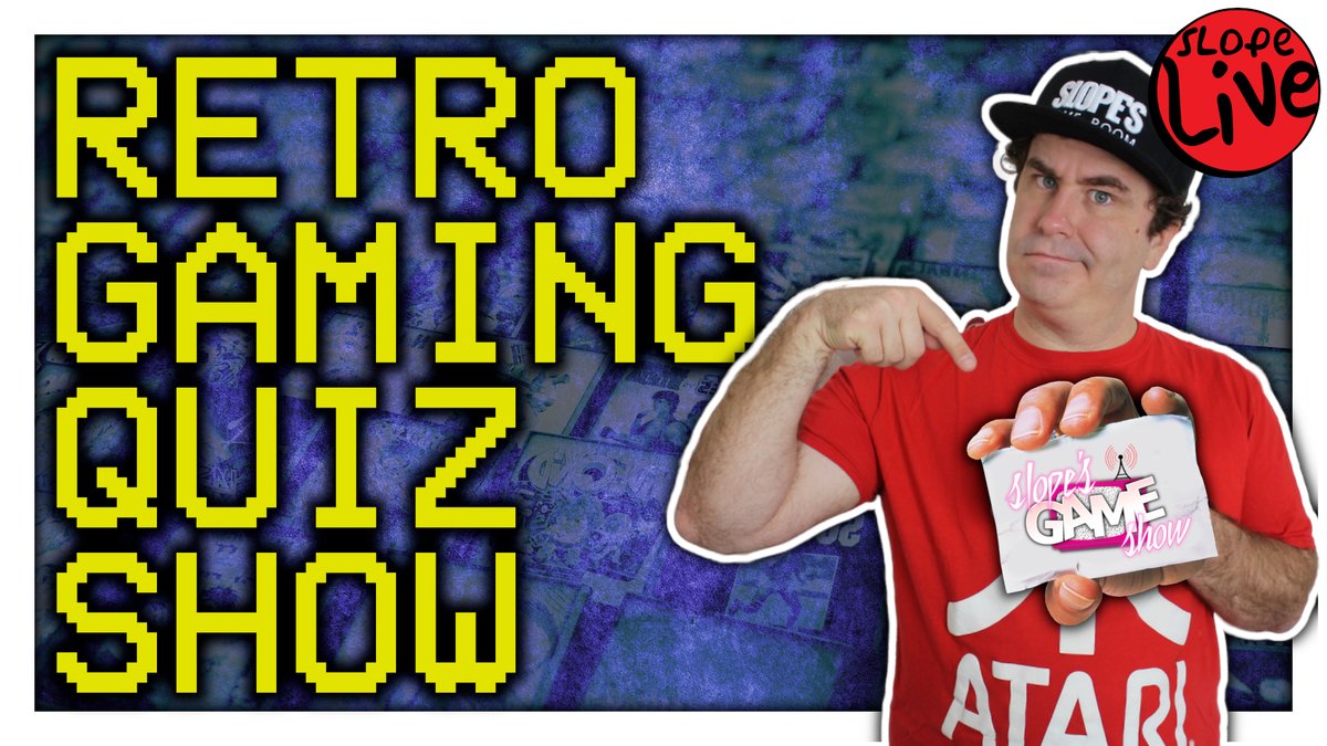 SlopesGameRoom's tweet photo. Who is ready for the LIVE RETRO GAMING QUIZ? https://t.co/fv2IoNnWZb https://t.co/FVZLZ5MKQx