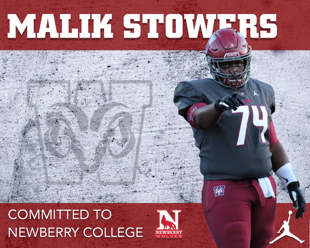 Congratulations to Malik Stowers on his commitment to Newberry College! Go Rams! <a href="/leeko_77/">Leek 🤴🏾</a> <a href="/Newberry_FB/">Newberry College Football</a>