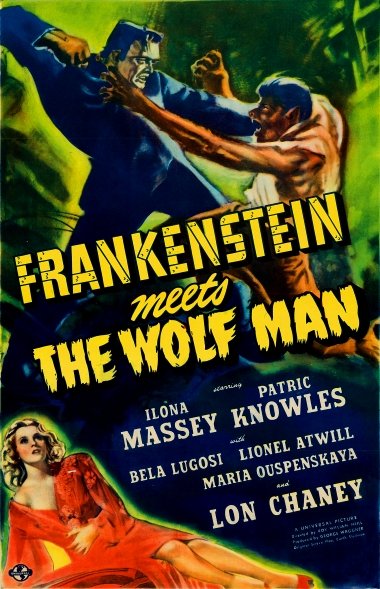 Here are more movies in my collection: 553) The Ghost Of Frankenstein554) Frankenstein Meets The Wolfman555) Friday The 13th  556) Friday The 13th Part 2