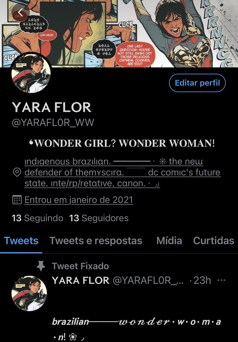 • OOC: Mais uma personagem minha em menos de 15 dias. 😇