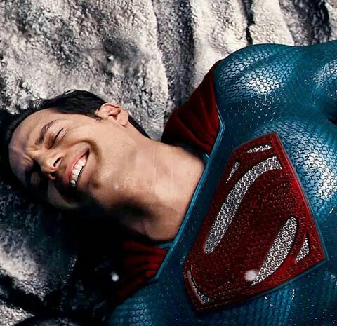  #HenryCavillSuperman Reason 7:Ever seen a man look so happy to be the hero they enjoyed reading about as a child?