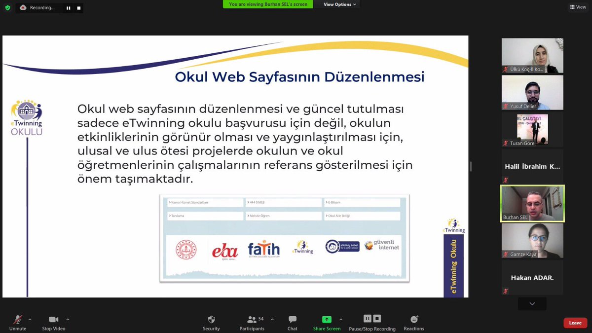yozgateser66's tweet photo. "eTwinning Okulu ve Paylaşılan Liderlik" konulu eğitim için ilimiz öğretmenleri ile buluşan Turan Göre ve Burhan Sel hocalarımıza, eğitime katılan tüm öğretmenlerimize teşekkür ederiz.

#Akademi66
#BaşarıYozgattanESER
#eTwinning

@tcmeb @ziyaselcuk @YozgatValiligi @ziyapolat73 https://t.co/jYot7gKrFk