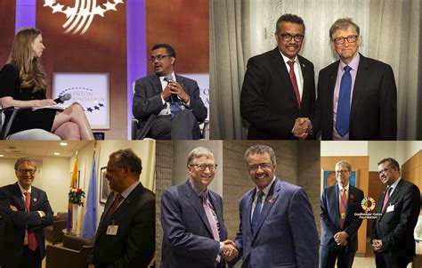 with this foundationthe most important people will be safe3 now Doctor Tedroscan go there and make a new centerfor the WHO (not the rock band)4 Dr. Frauci oops typoDr. Faucican go there and help Billwith his important research