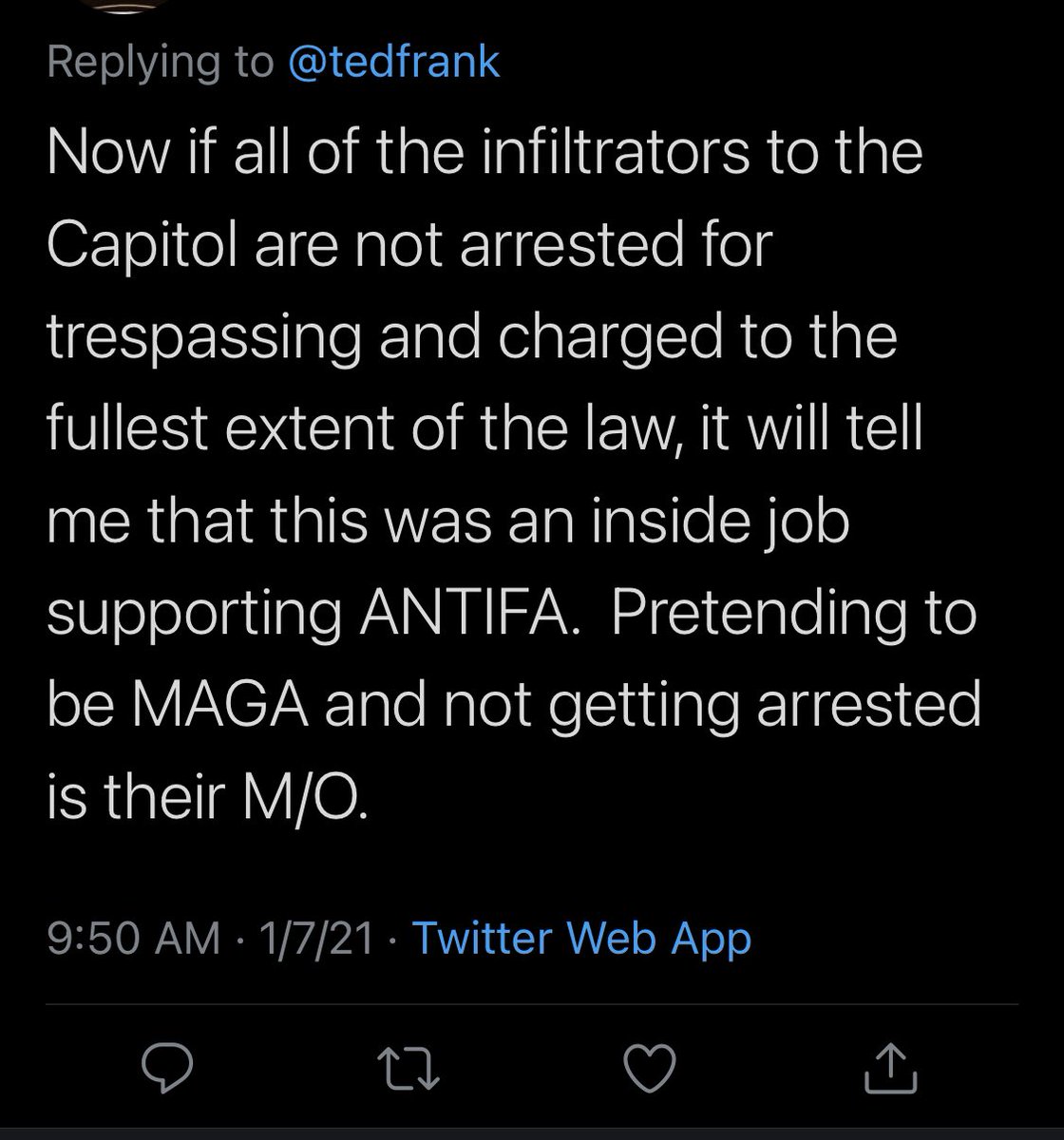 No political side has a monopoly on stupid delusional responses in this thread.