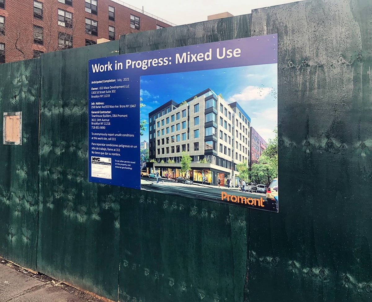 jfrankl's tweet image. Construction has commenced at JFA&apos;s 2500 Barker Avenue! We are so excited to watch this 7-Story mixed-use project come to life with its 53 dwelling units and various community facility spaces.
#nycconstruction #nycdevelopment #nycarchitecture #brooklynarchitect #construction