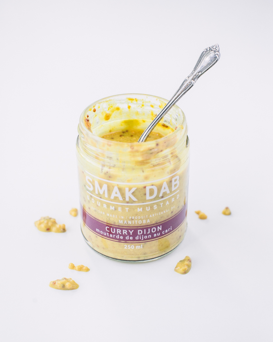 We love all our kids over at Smak Dab, but this one holds a special place in our hearts💛

Our Curry Dijon is bold, slightly sassy, yet delicate- which makes it ideal for sauces, salad dressings and anything to do with cheese!🥨🧀

Find it online and in store across Canada�