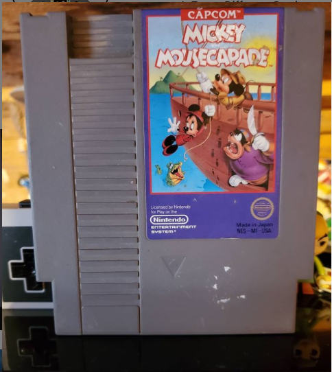ItTastesDiff's tweet photo. Oh Boy, it's Retro Gaming Thursday with Mickey Mousecapade.

#retrones #retrogamingthursday #gaming #gamingcommunity #gamingpodcast #mickeymousecapade #nesgames #retro #RETROGAMING https://t.co/7M5M5sXB92
