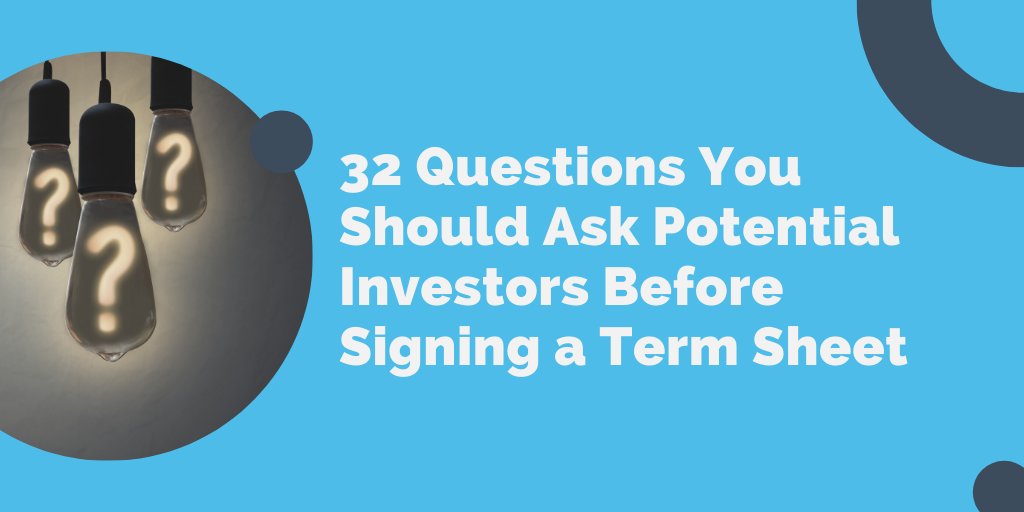 70Ventures's tweet photo. Sometimes founders are so fixated on learning all the right answers that they forget to ask the #VC any questions themselves. 👩‍🏫

These 32 questions are designed to solicit answers that can help first-time #startup #founders make informed decisions 👌: https://t.co/7CT6FO4piZ https://t.co/GKfU8svUWy
