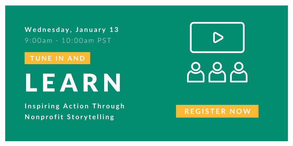 NEW WEBINAR: Inspiring Action Through Nonprofit Storytelling. Join us to hear how you can leverage storytelling to gain new donors.charity.gofundme.com/c/nonprofit-st…