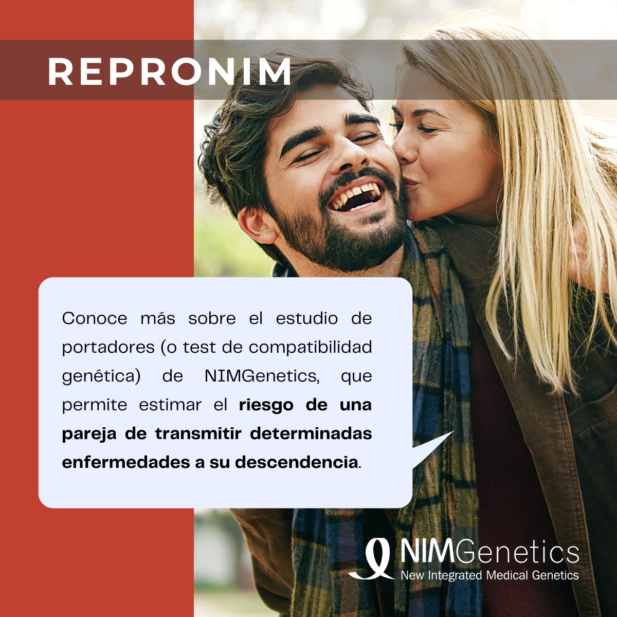 NIMGenetics's tweet photo. Conoce más sobre ReproNIM, el estudio de portadores (o test de compatibilidad genética) de NIMGenetics, que permite estimar el riesgo de una pareja de transmitir determinadas enfermedades a su descendencia.

🍼  https://t.co/UQqKWZly3u

#testportadores #herenciagenética #repronim https://t.co/zDsAF4NfrZ