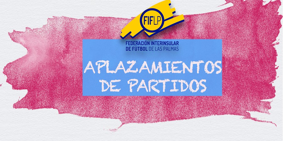 FFLasPalmas's tweet photo. 🚨1ª Regional Grupo 3º

@cdsanpedro72 B - @UdHuesas 
@cdcerruda - @unionaguimes 

🚫Partidos aplazados por el cierre de las instalaciones municipales en @santaluciagc por alerta meteorológica https://t.co/S1Dyrcu7C9