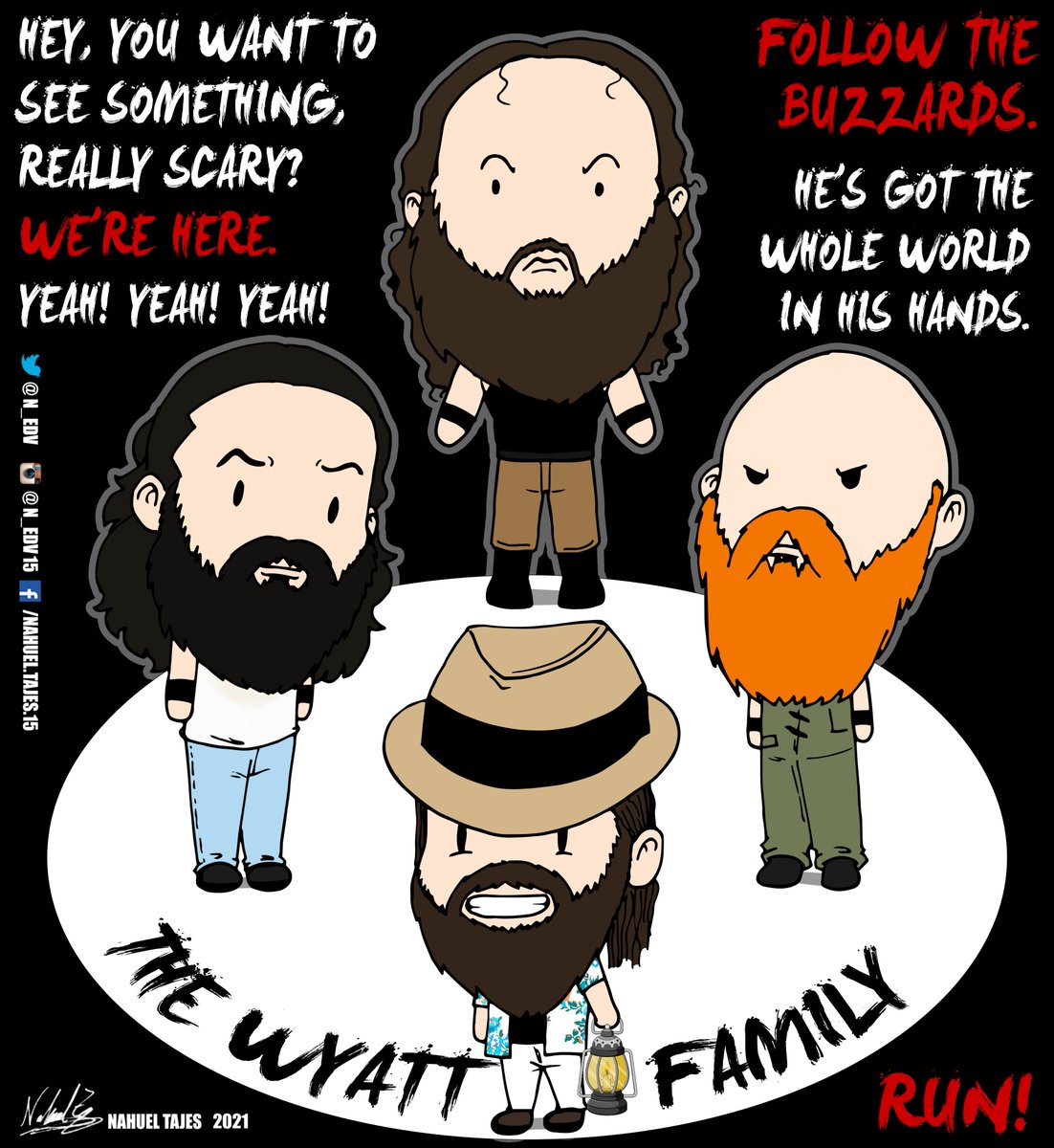 Family

@WWEBrayWyatt @BraunStrowman @ErickRedBeard @ThisBrodieLee 

#TheWyattFamily