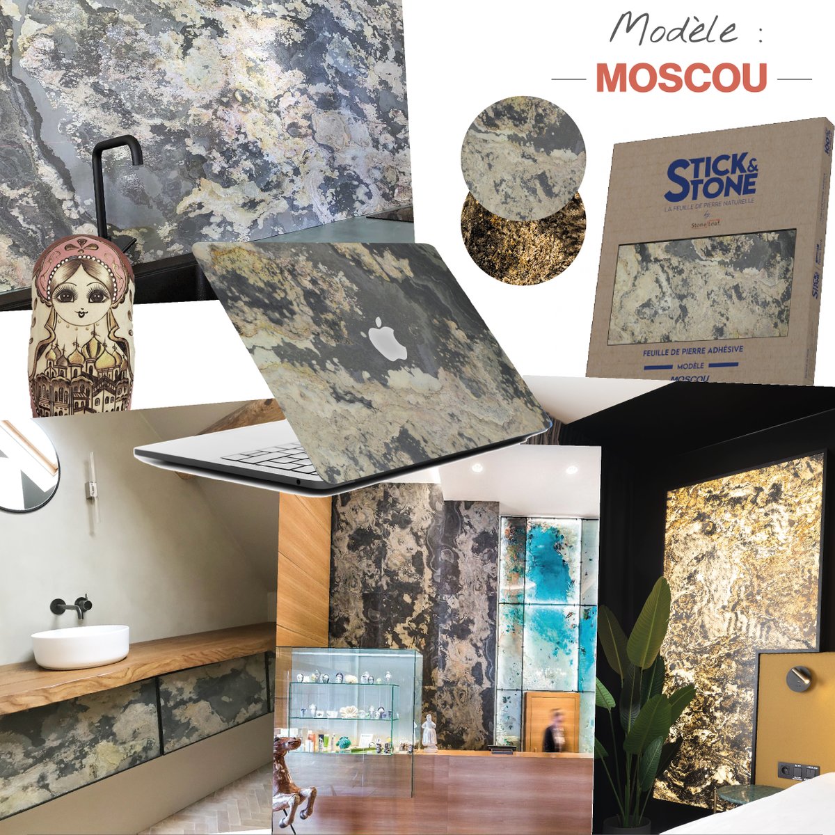 Stoneleaf_'s tweet photo. 🕌Modèle Moscou.
4 finitions : StoneLeaf, Translucide, Stick&amp;Stone et Cover MacBook.

🕌Moscou model. 
4 finishes : StoneLeaf, Translucent, Stick&amp;Stone and MacBook Cover.

Site internet : https://t.co/SVLY1zq6iz
Website : https://t.co/3I8KToOIFG

#stoneleaf #stoneleaffrance https://t.co/kX59vRKb9Z
