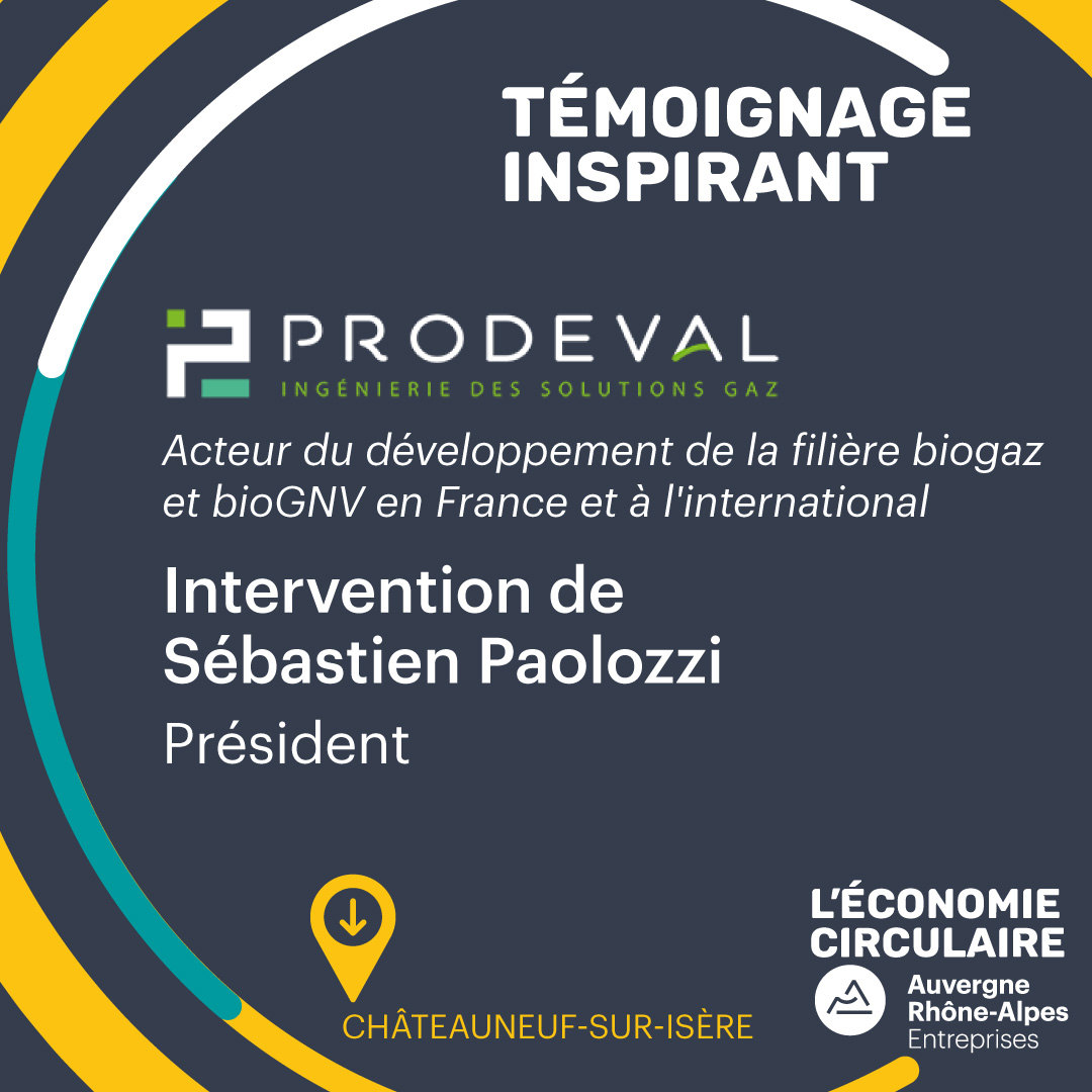 DromArdecheARAE's tweet photo. L'entreprise @Prodeval_biogas, spécialiste du traitement et de la valorisation du biogaz issu de la méthanisation de déchets organiques, sera présente pour partager son expérience lors de notre Émission spéciale #ÉconomieCirculaire du 12/01➡️ https://t.co/KvGzrcSMUU https://t.co/9c3wecvncC