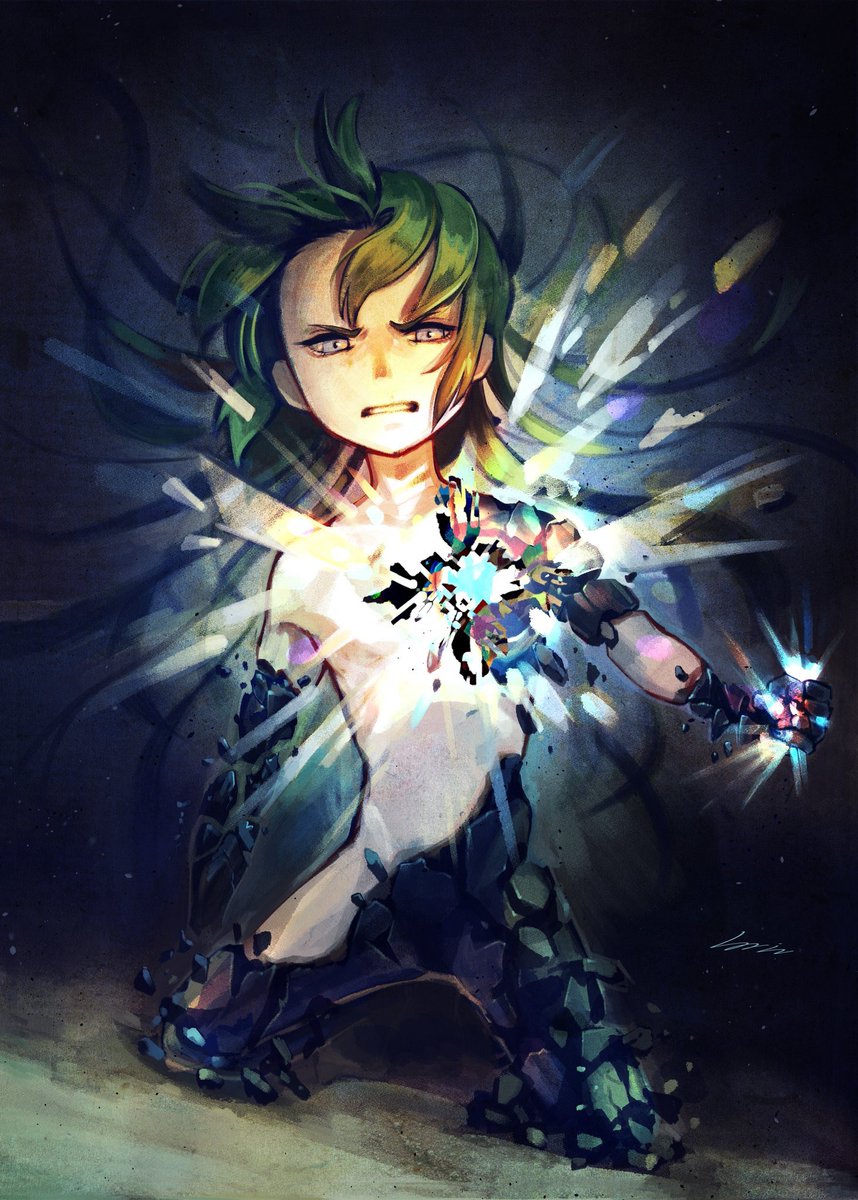 アルドは強い魔道士だったけど大昔に戦争でバラバラになって死んで、
でも見た目が美しかったもんで悪い魔女に気に入られてしまい、亡骸を無理やり寄せ集められて(足りないところは土で補った)蘇ったというキャラ…
長年魔女の側近をやらされていたけど嫌気がさして逃亡する