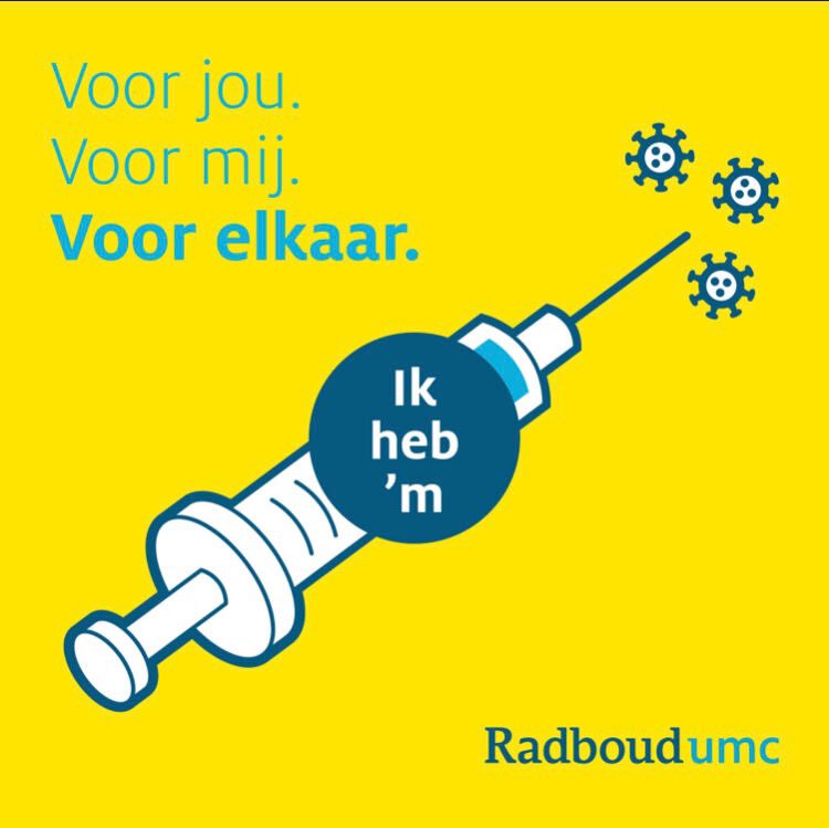 Ik heb ‘m! Hoop op een beter 2021 💉🦠