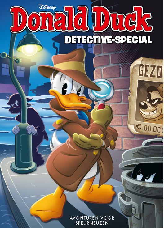 Nu in de supermarkt te koop: de Donald Duck detective-special! Kun je hem nergens vinden? Kijk stiekem naast het schap met de regenjassen en de gleufhoeden! 🕵️‍♂️ 🔎 

Laat je liever een postbode jouw brievenbus vinden? Bestel dan online 👉 bit.ly/2MI6YMd