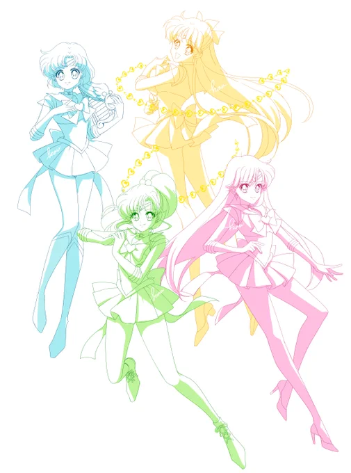 今日までに全キャラ描くつもりでいたけど全然間に合わなかったw(そりゃな
今日の線画も1ヵ月前にできてたけど、色塗ったのここ数日だしww
ってことで、仕上げ損ねた内部ちゃん。 