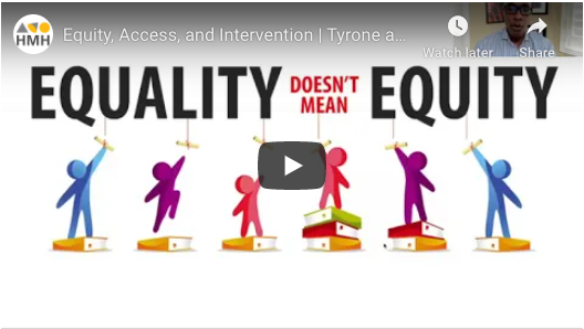 GuastiJackson's tweet photo. "If we gave everyone the same thing when it comes to schools, we would still have inequality."
@TyroneCHoward differentiates between educational #equity and equality in his keynote at the @HMHCo #ThinkConnected Virtual Summit. https://t.co/phifkekeB4 https://t.co/7cAfCmSkXp