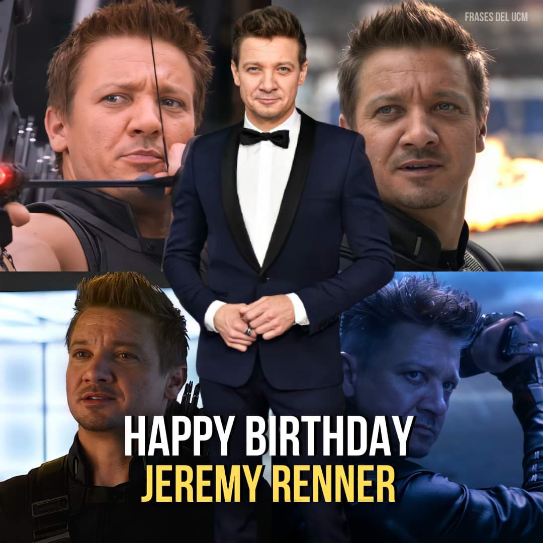 Happy Birthday Jeremy Renner    