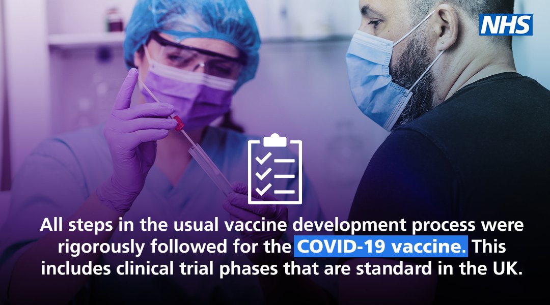 The vaccines approved for use in the UK have been developed by Pfizer/BioNTech and Oxford/AstraZeneca. 

They have met strict standards of safety, quality and effectiveness set out by <a href="/MHRAgovuk/">MHRAgovuk</a>. nhs.uk/CovidVaccine