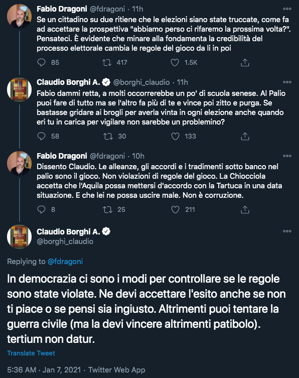 BulmisDeBulmis's tweet photo. È quasi commovente vedere i tentativi di Claudio Borghi di far capire ai suoi followers che non devono credere a tutto ciò che leggono su internet dopo aver passato anni a racimolarli grazie al fatto che credono a tutto ciò che leggono su internet
#Karma #CapitolRiots #Trump https://t.co/b3d9hao0iD
