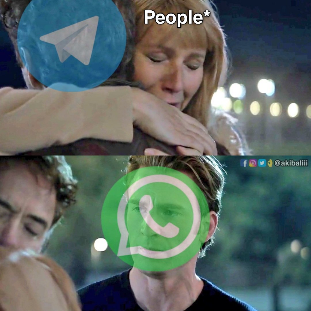 #Telegram n #WhatsApp maymay
see full image ⤵️