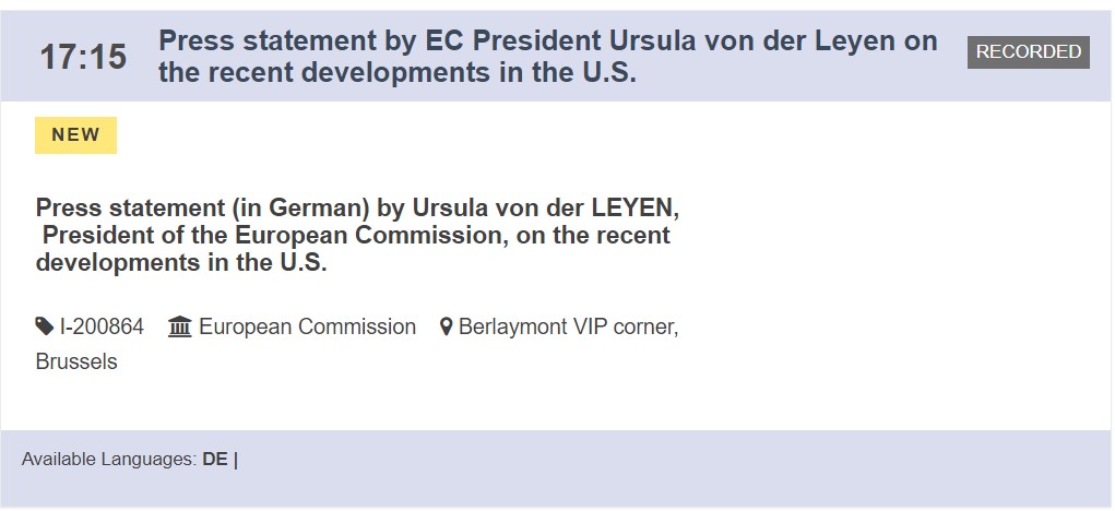 Diego Velazquez On Twitter I Put Eublogo And Apibrussels In Cc Since This Is Outrageous Von Der Leyen Even Took Questions Why Is Asking The Commission President Questions On A Crucial Event