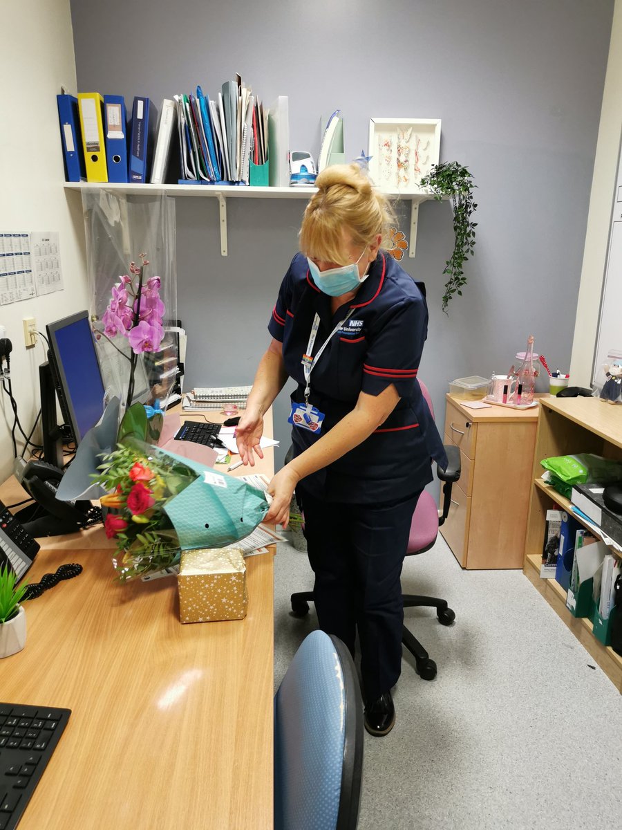 MFT_SaintMarys's tweet photo. Congratulations to our @BevRiddett on the recognition of all her hard work as Matron for Education and Development, and now progressing to Lead Midwife for MCS. We are very proud of you! https://t.co/yMMve0fJdJ