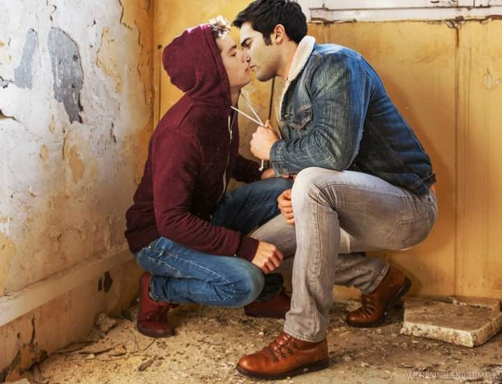 ShippGay18's tweet photo. Stiles &amp; Derek (Teen Wolf) 

#Sterek #TeenWolf #Stiles #Derek https://t.co/pT0QMypb8z